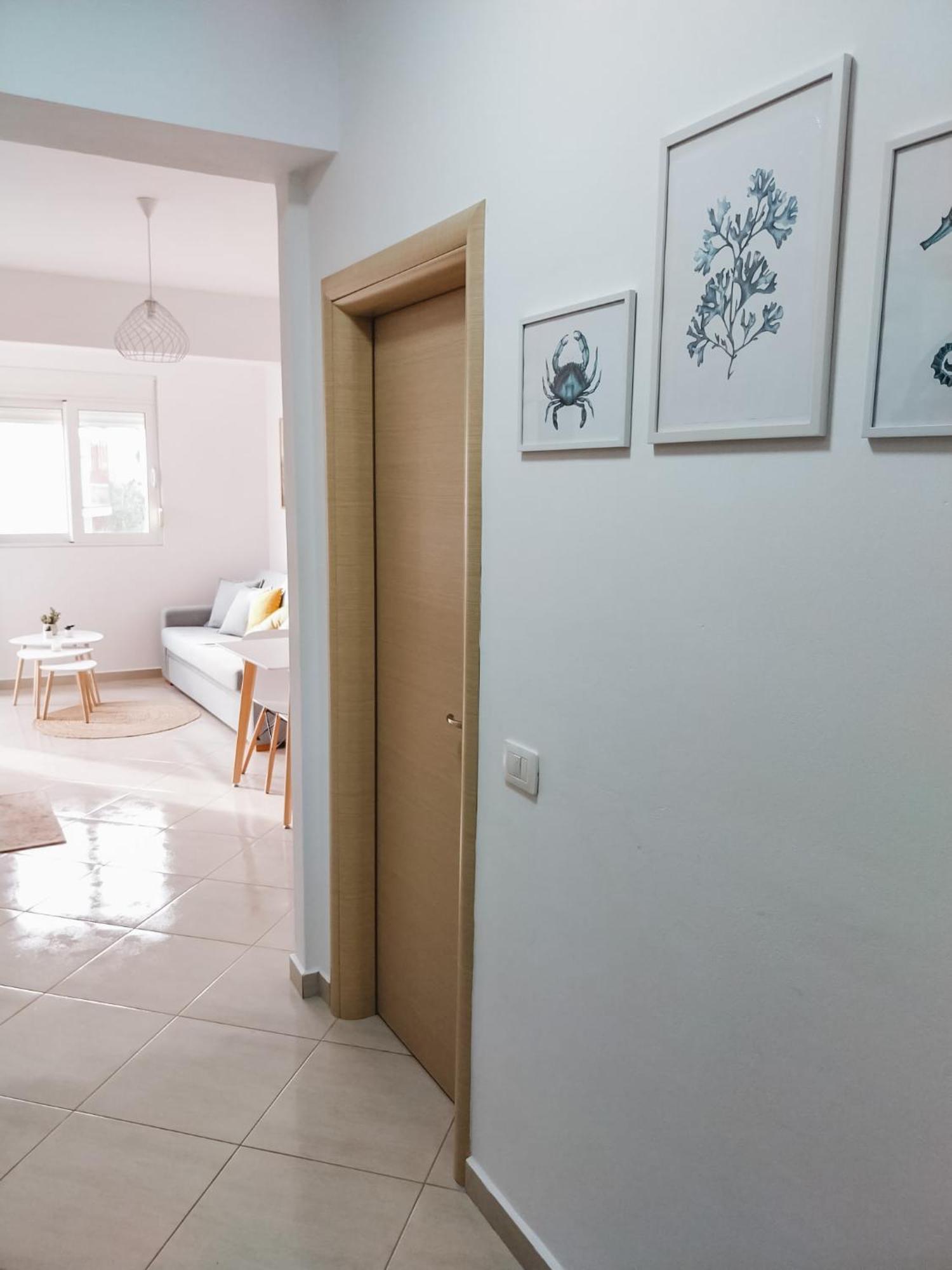 Susy Sea View Apartment Sarande Bagian luar foto