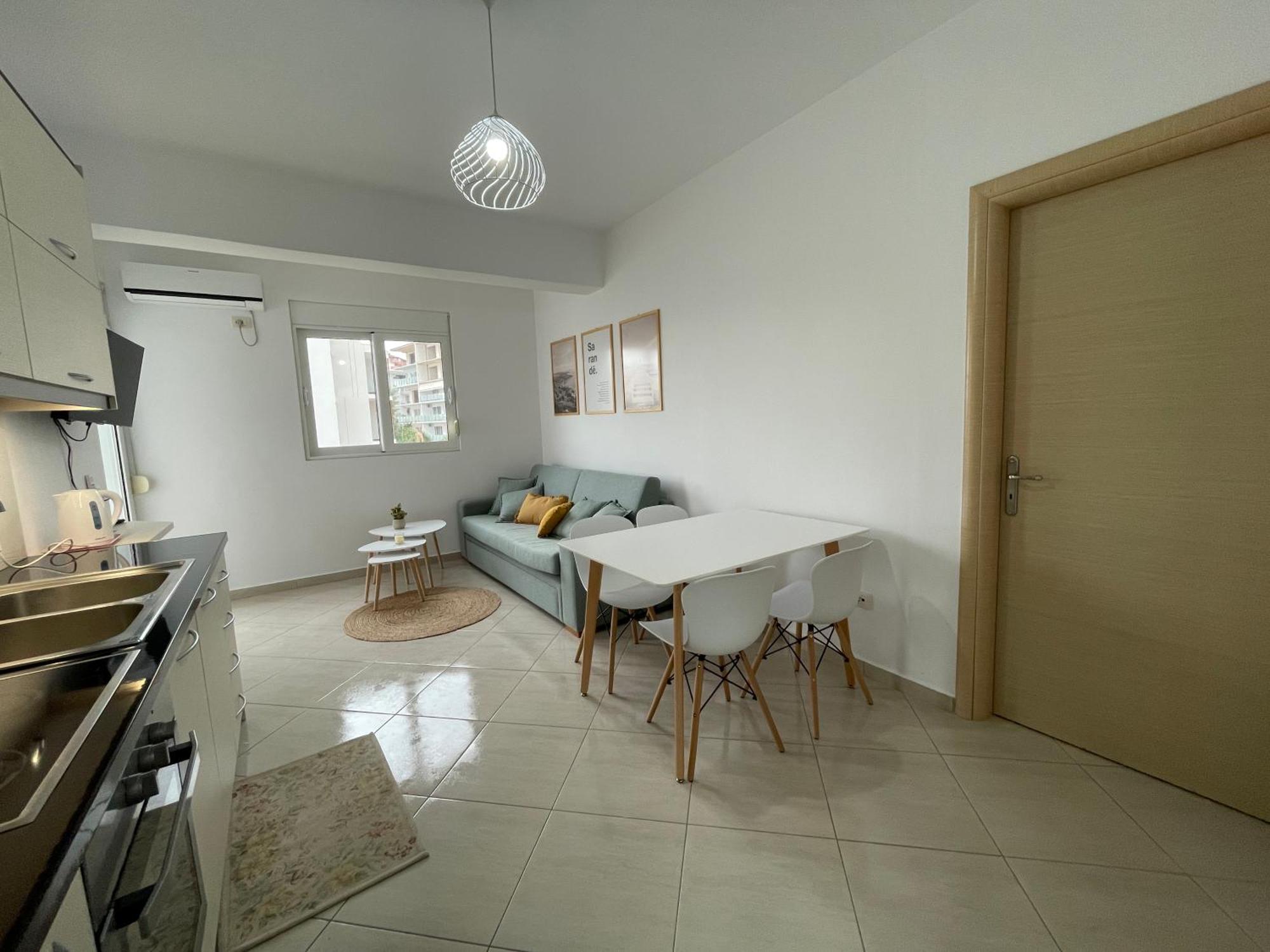 Susy Sea View Apartment Sarande Bagian luar foto